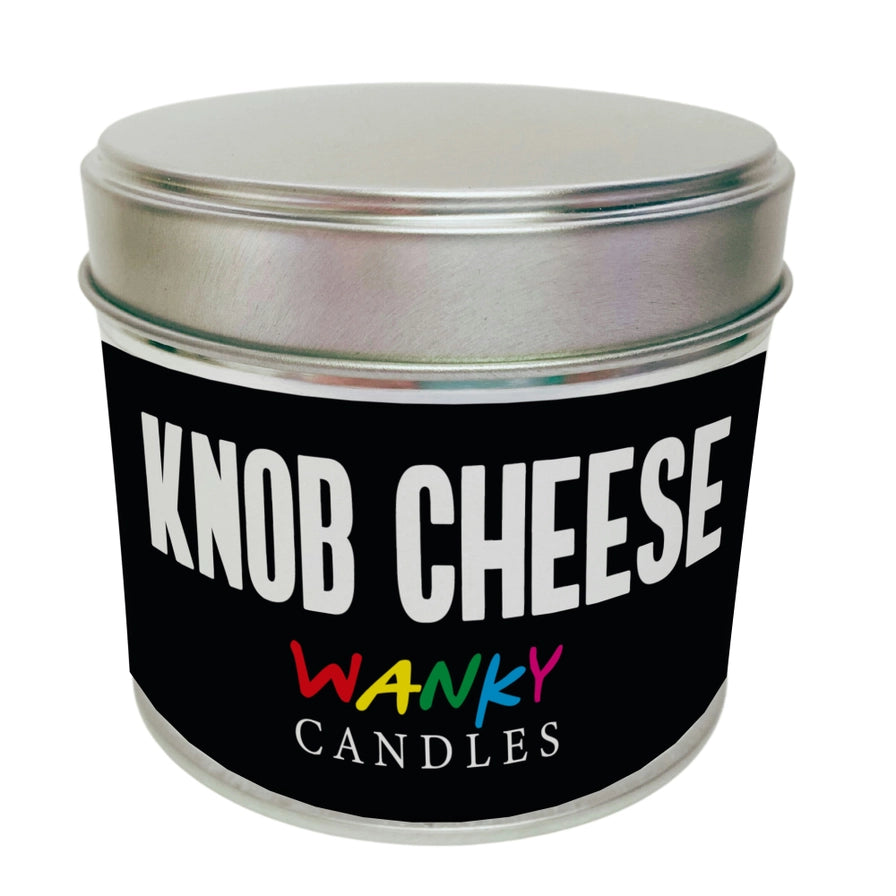 Rude Novelty Wanky Candles - Knob Cheese