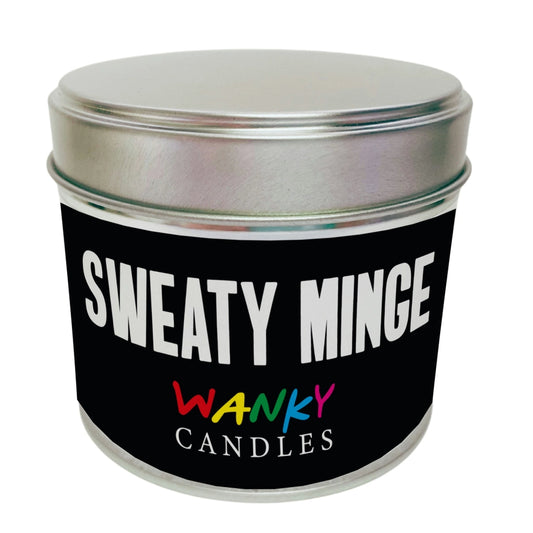 Rude Novelty Wanky Candles - Sweaty Minge