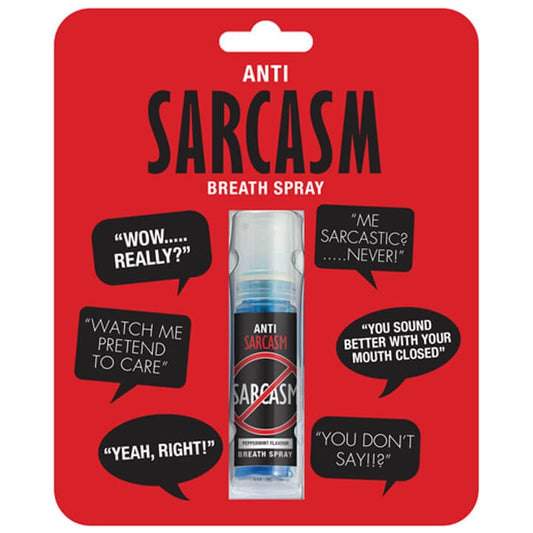 Anti-Sarcasm Spray - new