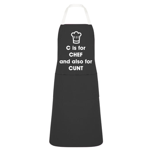 C Is For Cunt Apron - new