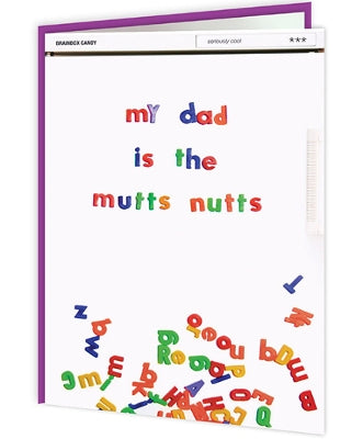 Cheeky Titles - My Dad Is The Mutts Nutts - new