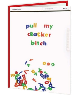 Christmas Titles - Pull My Cracker Bitch - new