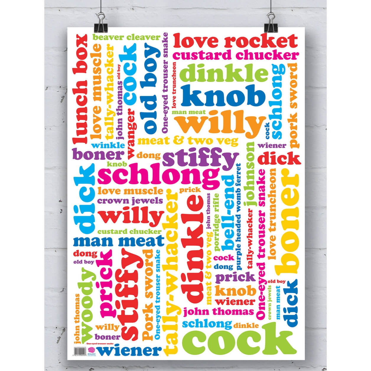 Cock Word Gift Wrap - new