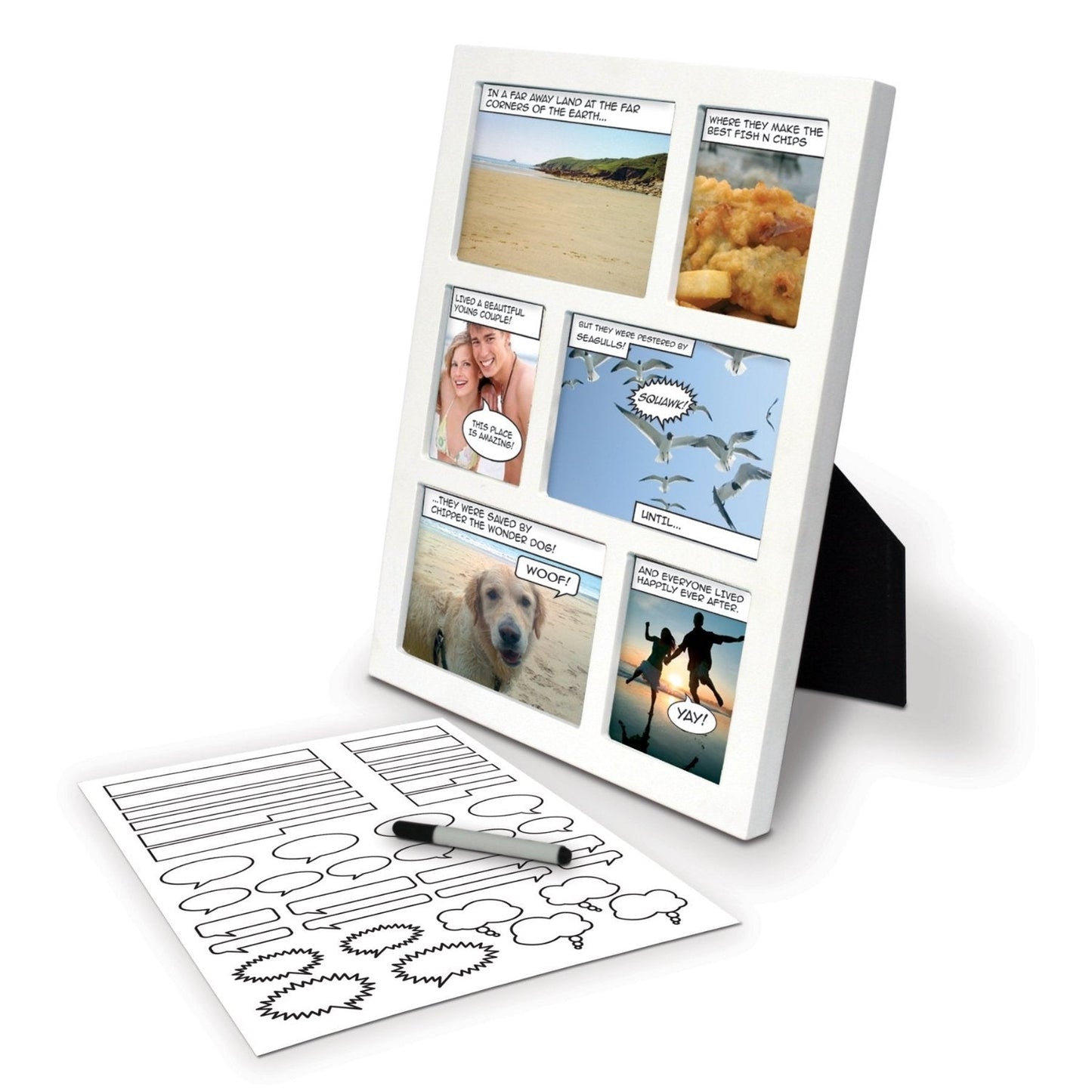 Comic Strip Photo Frame - new