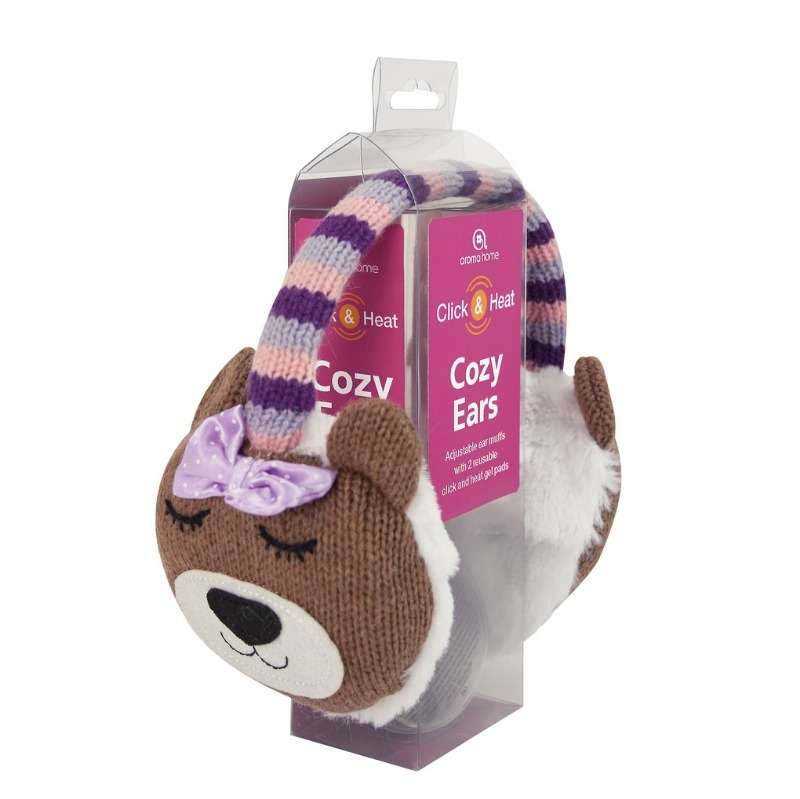 Cozy Ear Muffs - Bear - new