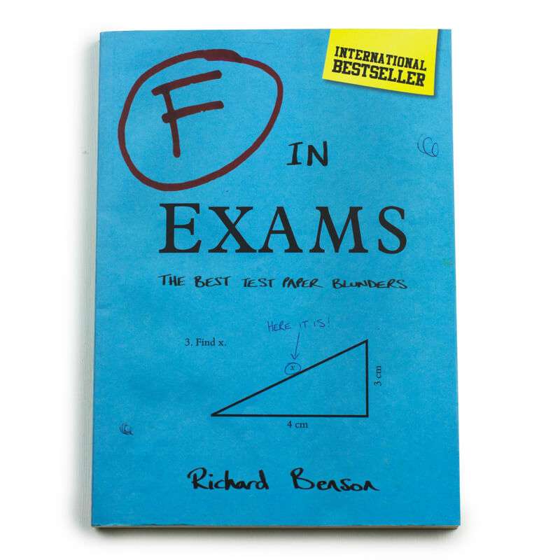 F In Exams: Test Paper Blunders - new