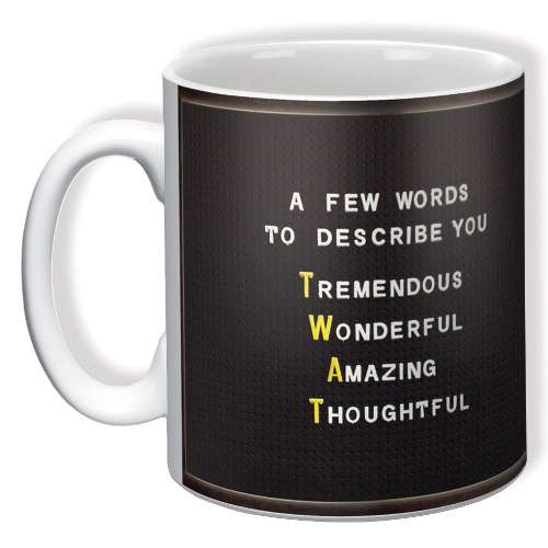 A Few Words To Describe You (Twat) - Mug - new