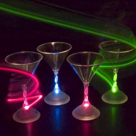 Flashing Cocktail Glass - new