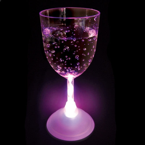 Flashing Wine Glass - new