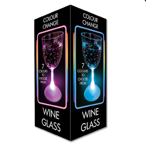 Flashing Wine Glass - new