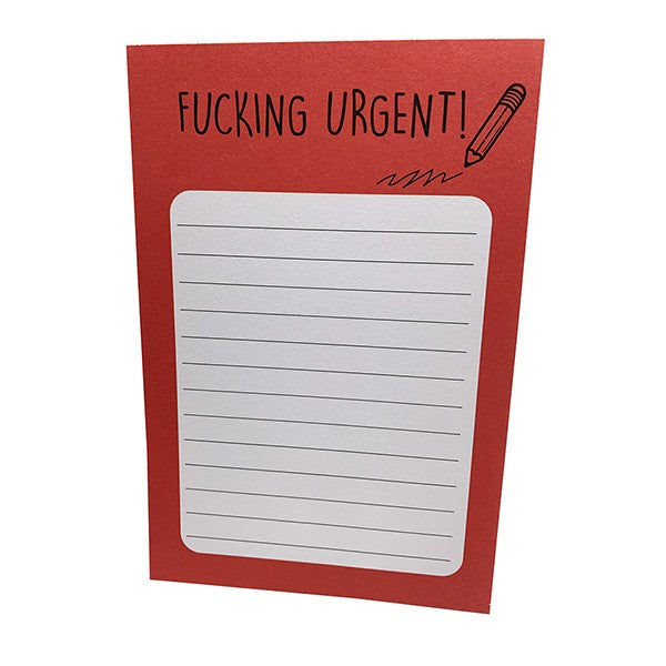 This Is Fucking Urgent - Cheeky Memo Pad - new