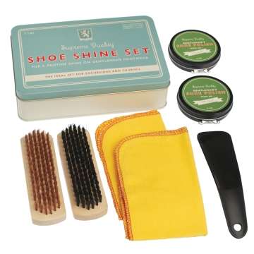 Gentleman’s Shoe Shine Kit - new