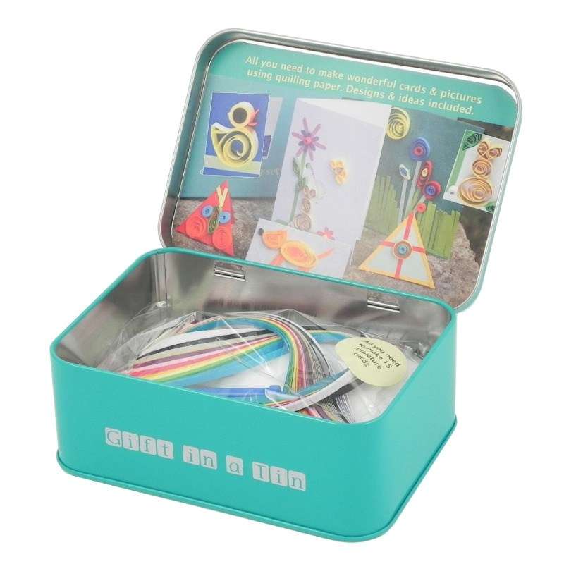 Gifts in a Tin - Card Making Set - new