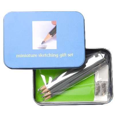 Gifts in a Tin - Sketching Set - new