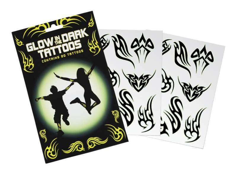 Glow In The Dark Tattoos - new