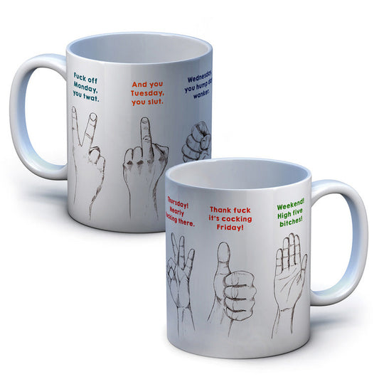 Handy Week Guide Mug - new