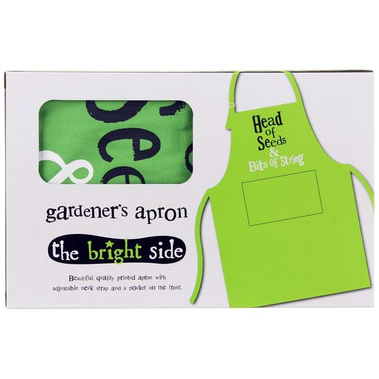 Head of Seeds and Bits String Apron - new