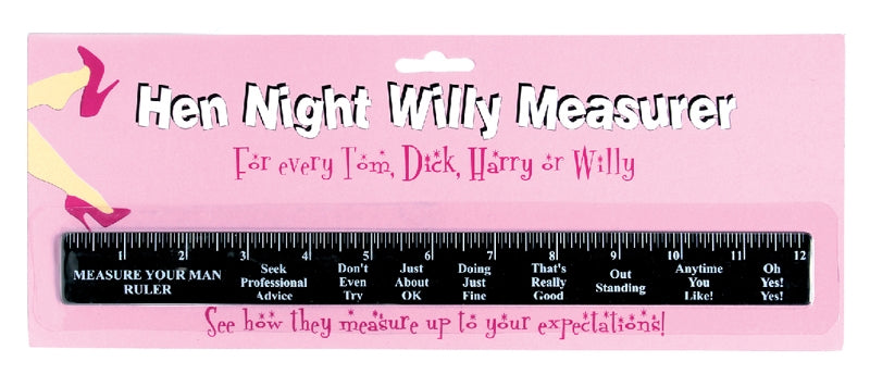 Hen Night Willy Measurer - new