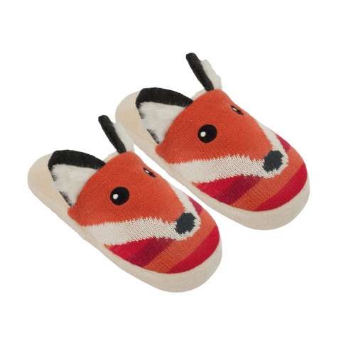 Knitted Fox Slippers - new