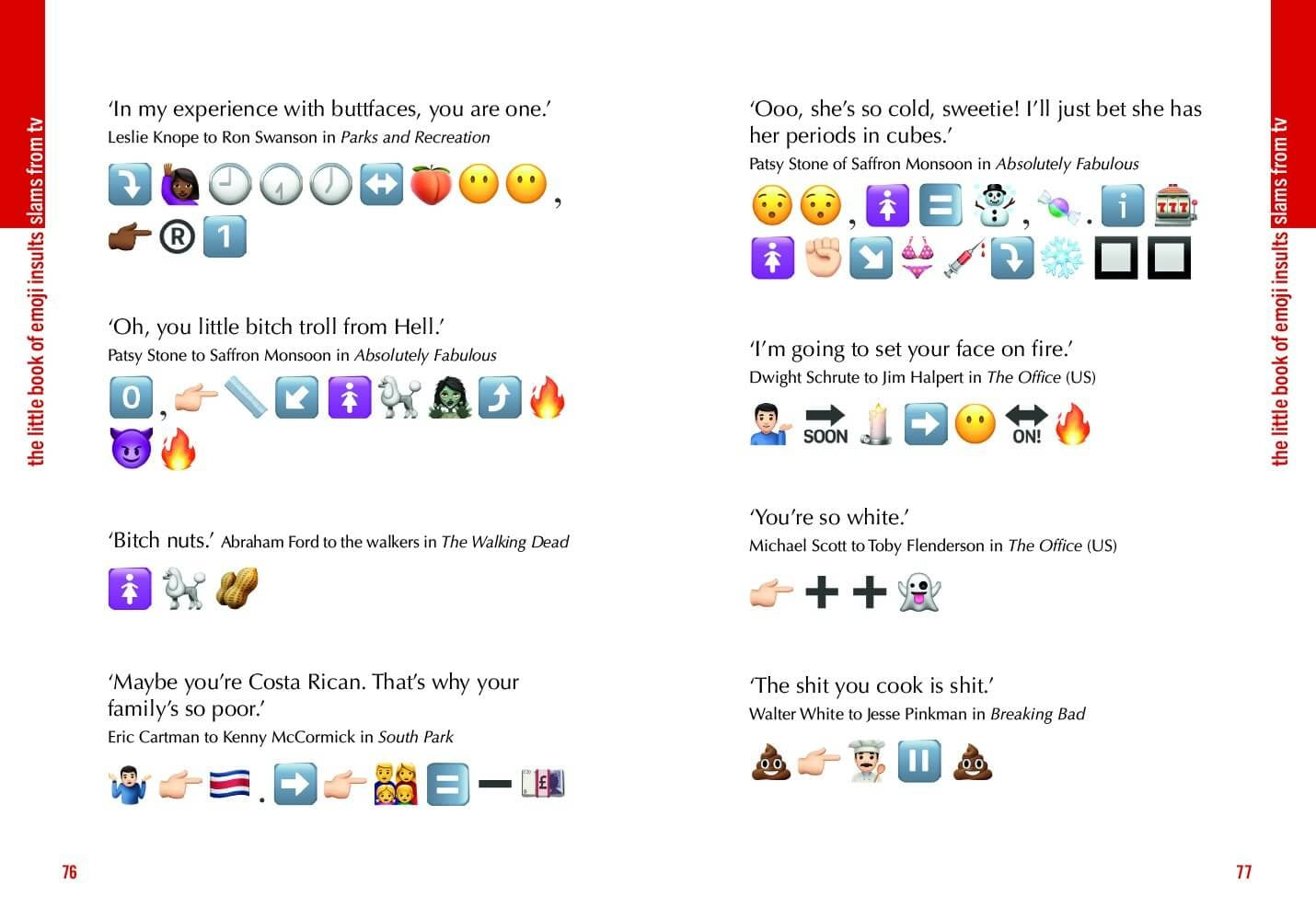 The Little Book of Emoji Insults - new