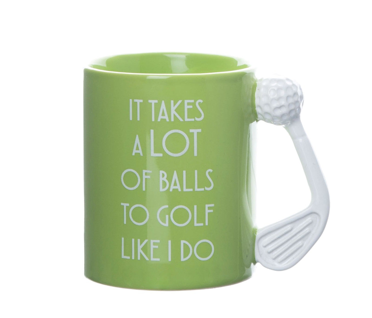 Lot of Balls’ Golf Club Handle Mug - new