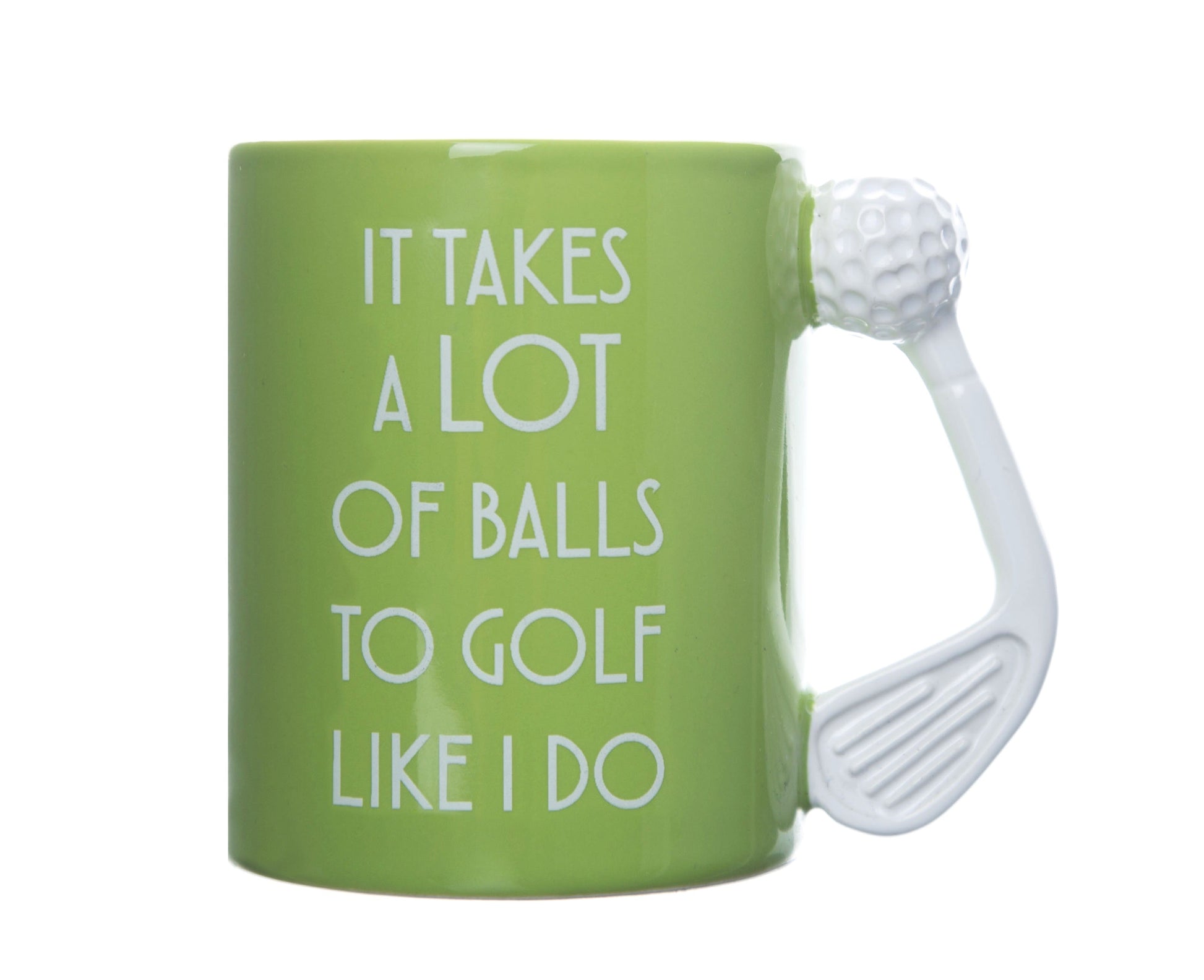 Lot of Balls’ Golf Club Handle Mug - new