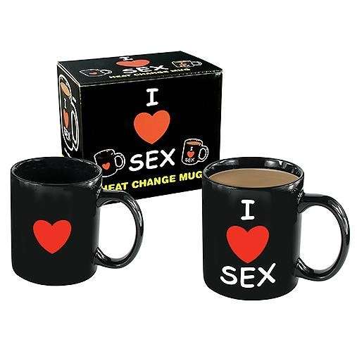 I Love Sex - Heat Changing Mug - new