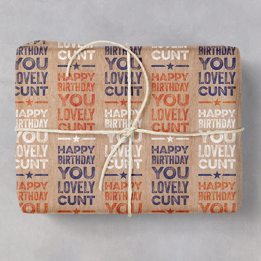 Lovely Cunt Gift Wrap - new