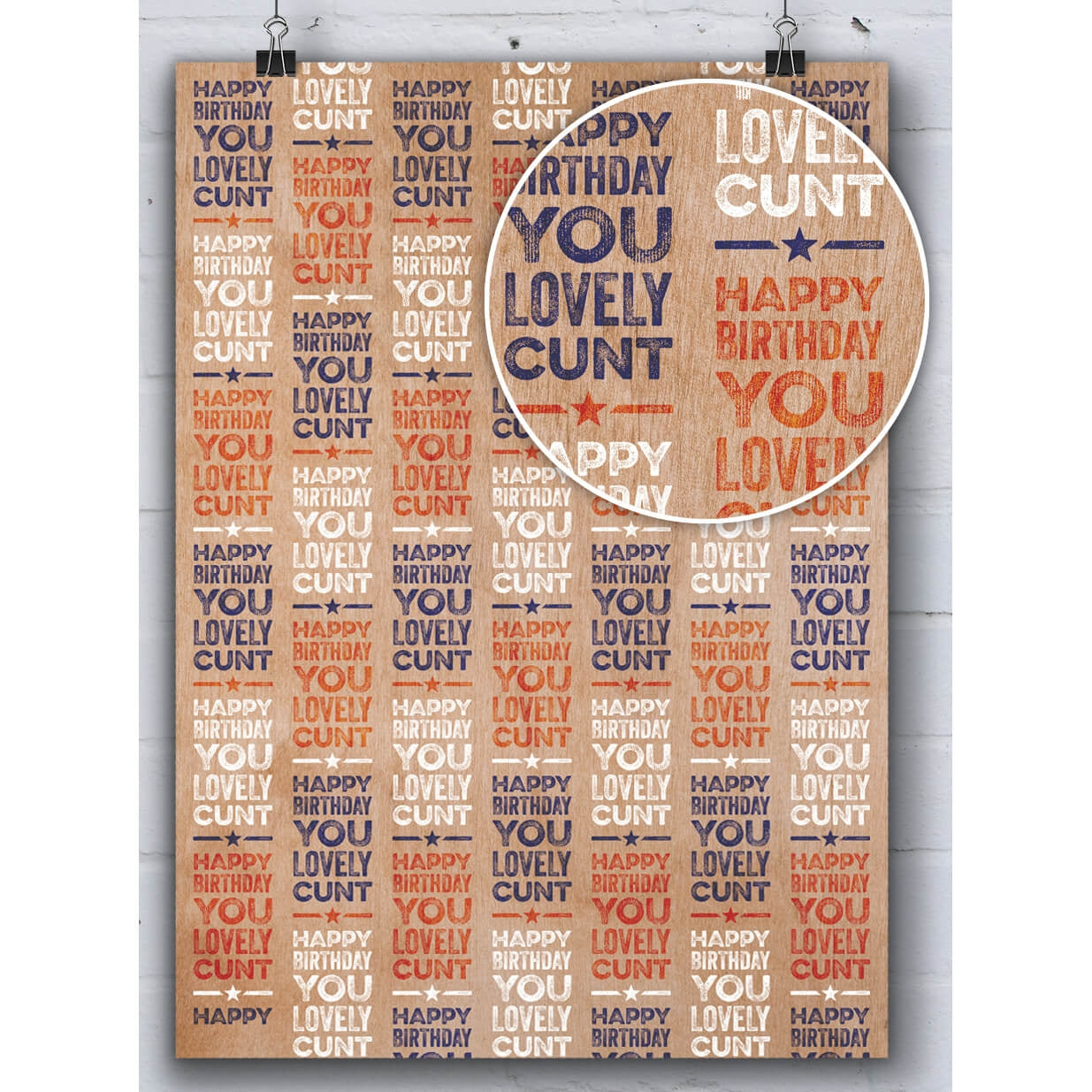 Lovely Cunt Gift Wrap - new