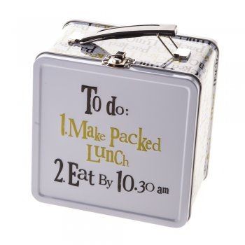 Lunch Tin: Eat by 10:30am - new