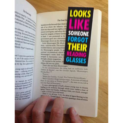 Magnetic Bookmark - Forgot Their Reading Glasses - new