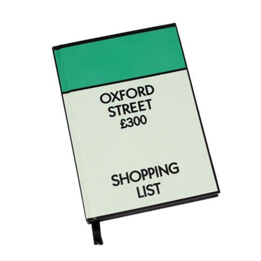 Monopoly Shopping List Notebook - new