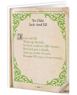 Naughty Nursery Rhymes - Ye Olde Jack and Jill - new