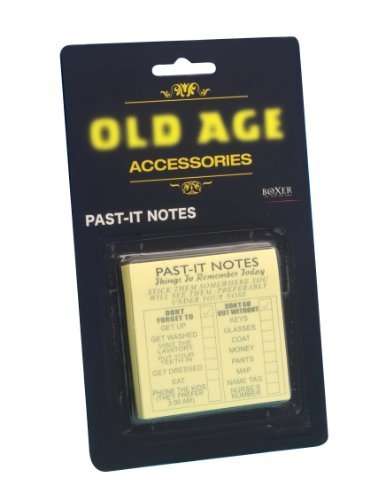 Old Age Past It Notes - new