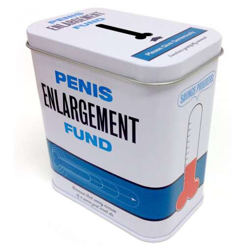 Penis Enlargement Fund Tin - new