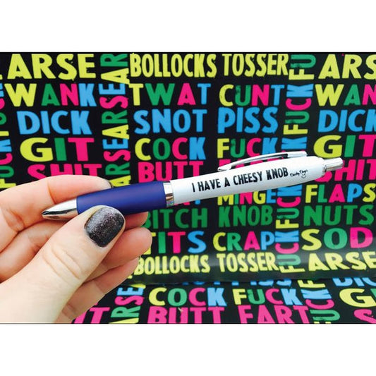 Profanity Pen - I Have A Cheesy Knob - new