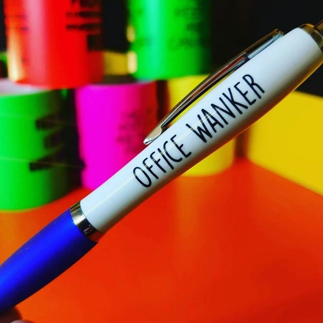 Profanity Pen - Office Wanker - new