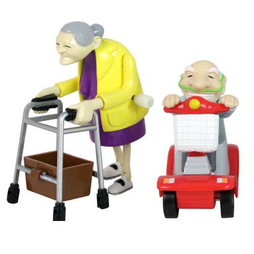 Racing Granny And Grandad Set - new