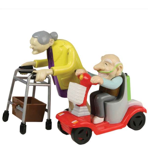 Racing Granny And Grandad Set - new