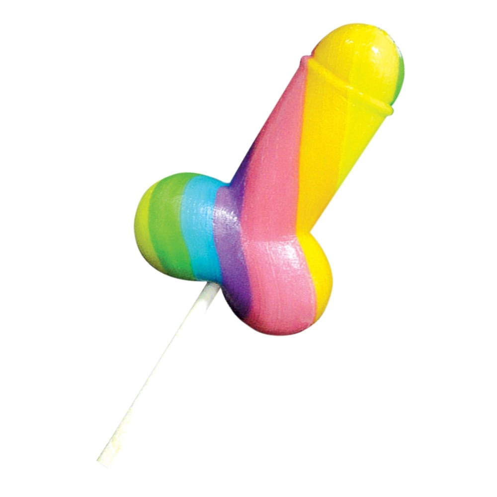 Rainbow Cock Pops - new