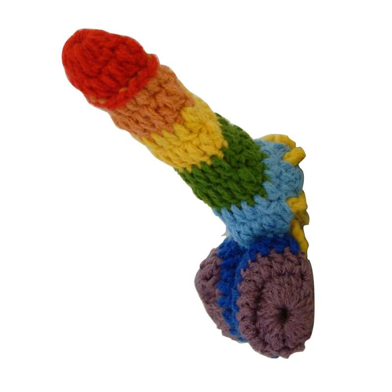 Rainbow Willy Warmer - new