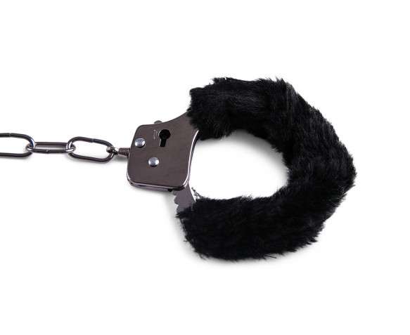 Red/Black Fur Love ’Cuffs - new