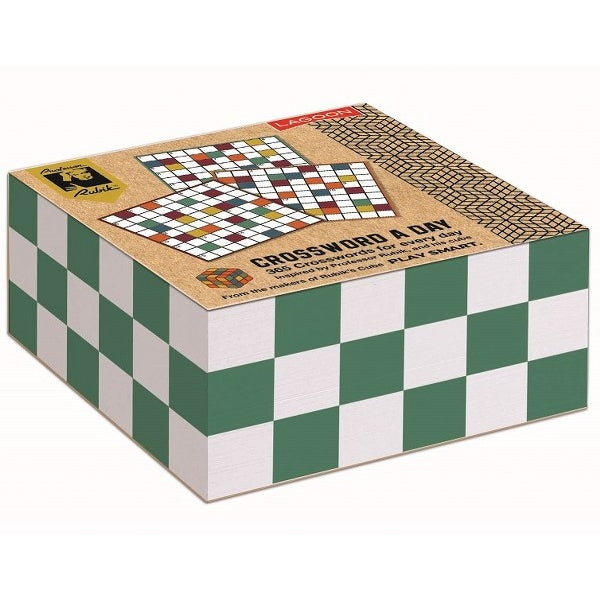 Rubik’s - Crossword A Day Deskblock - new