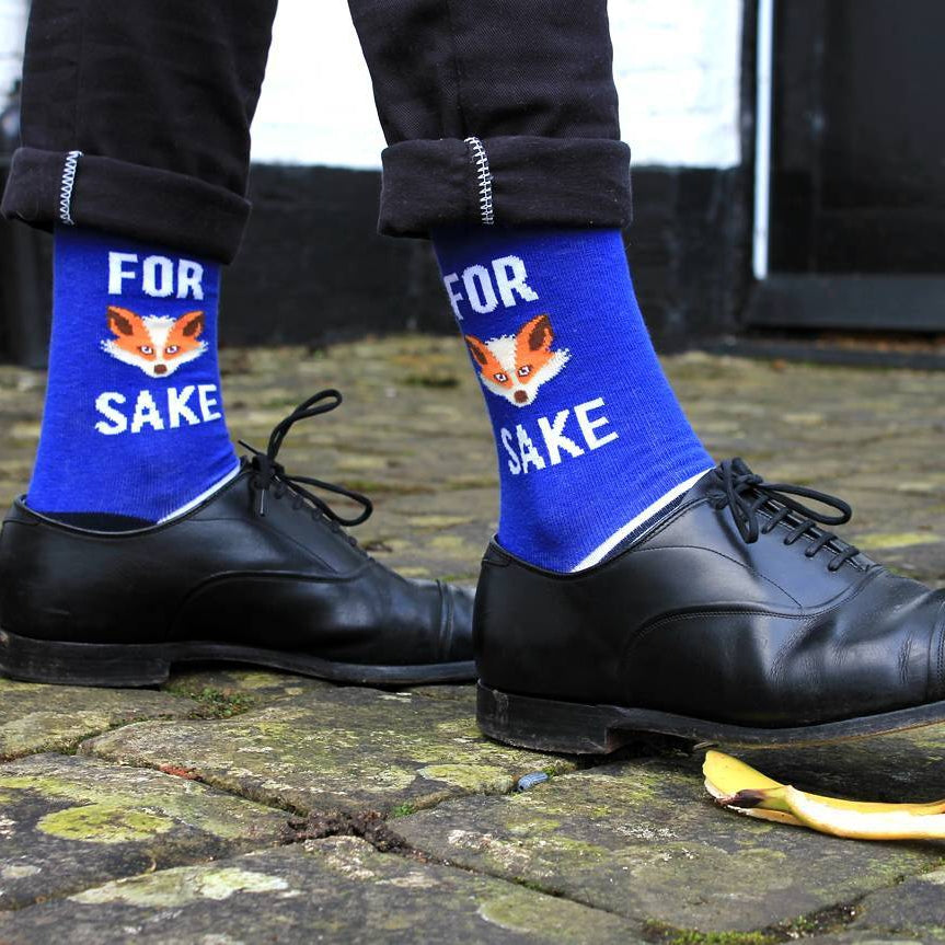 Rude Socks - For Fox Sake - new