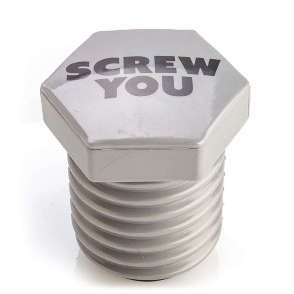 Screw You! Push Down Bottle Opener - new