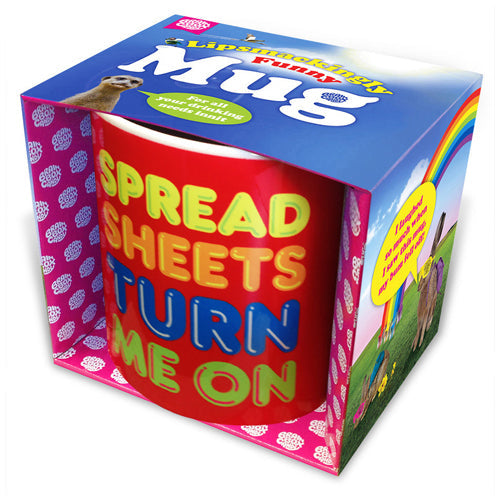 Spreadsheets Turn Me On - Mug - new