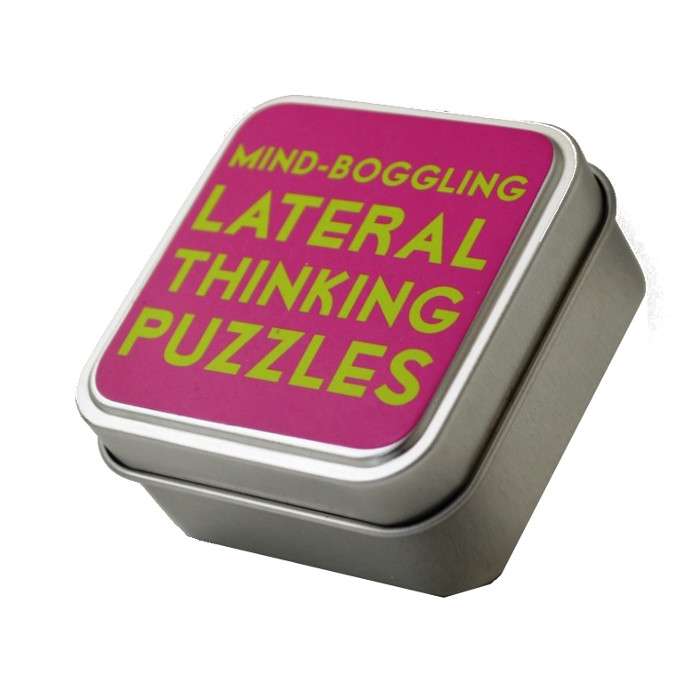 Tabletop Trivia - Mind-Boggling Lateral Thinking Riddles - new