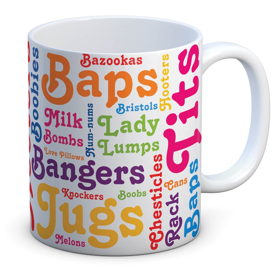 Tit Words Mug - new