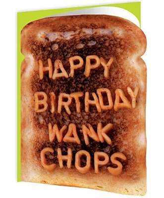 Toasted - Happy Birthday Wank Chops - new