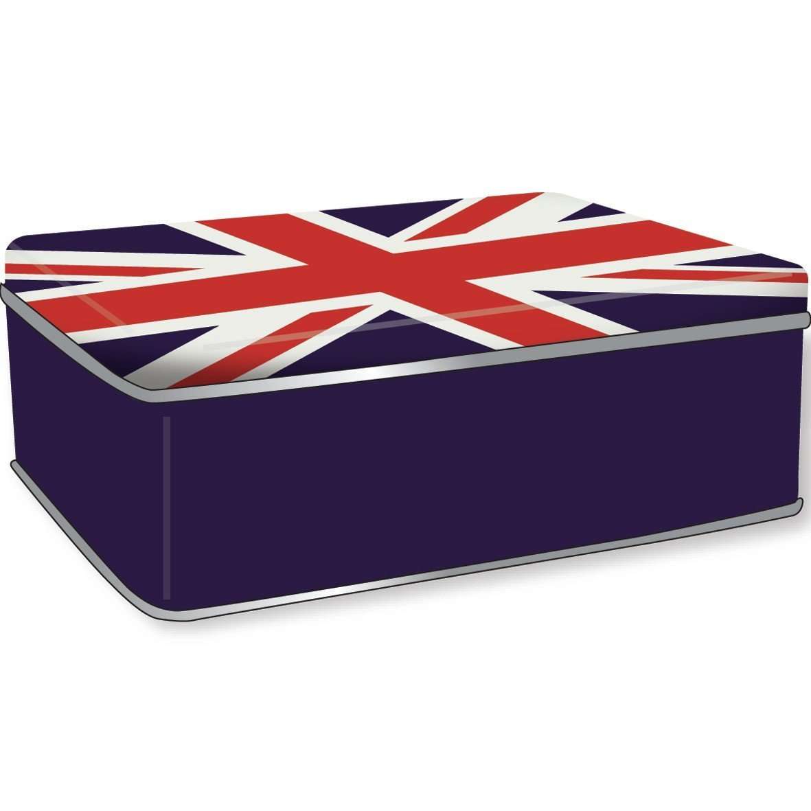 Union Jack Biscuit/Cake Tin - new